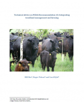 Technical Advice on WEAG Recommendation 10: Integrating Woodland Management and Farming